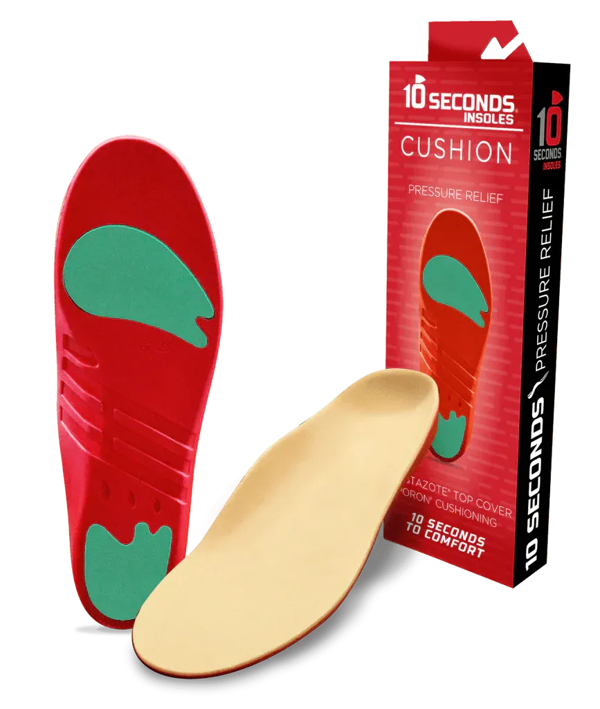 10 Seconds Insoles- Pressure Relief