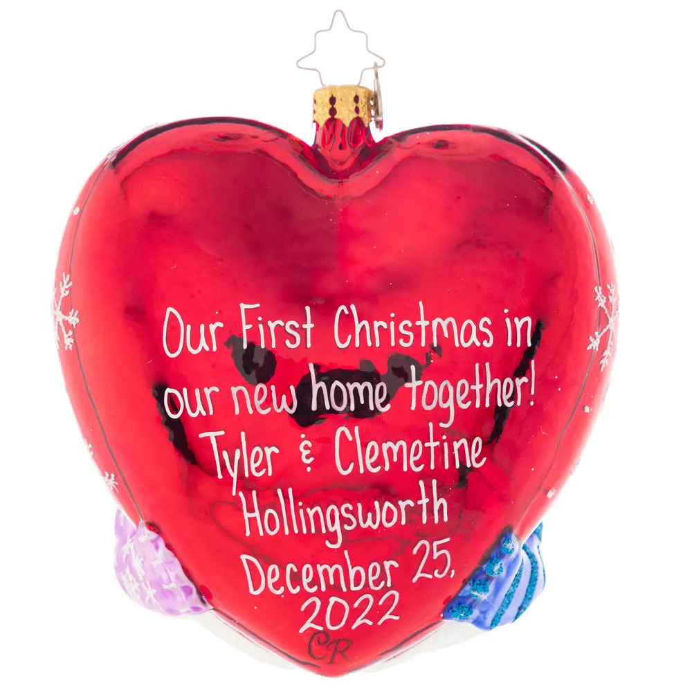 A Frosty First Christmas Personalized