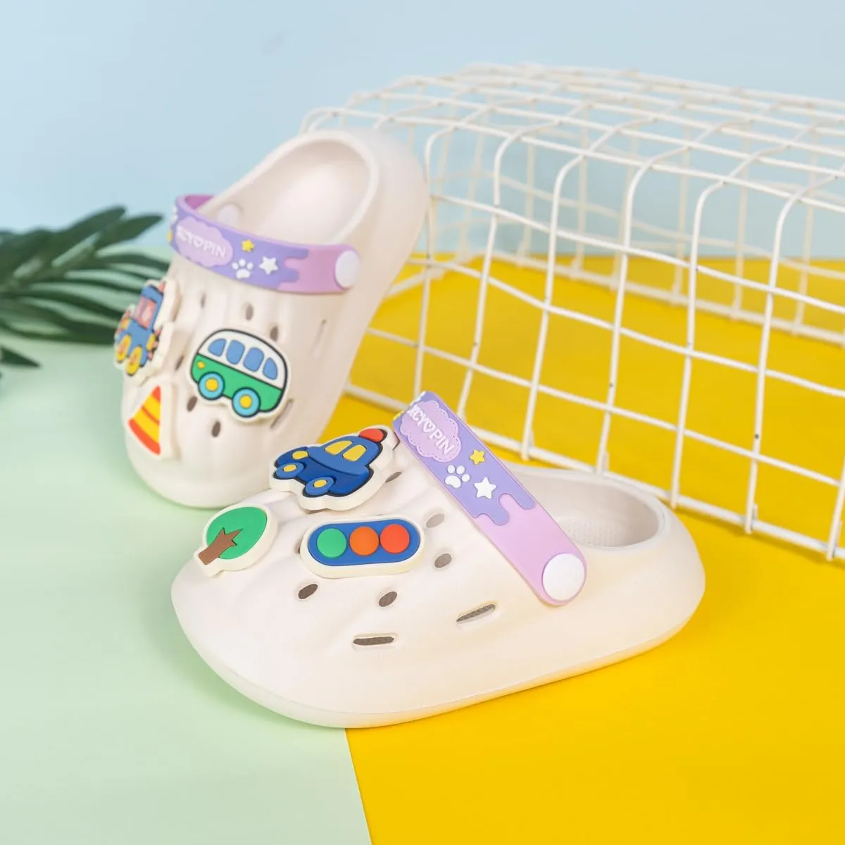 Babelvit Toddler Boys Girls Garden Clogs Infant Cute Slip On Slides Water Shoes Baby Lightweight Breathable Summer Beach Pool Outdoor Sandals Comfort Clogs Slippers