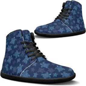 Barefoot Shoes Men Zero Drop Shoes Men Toe Shoes Anti Slip High-Top Zero Drop Sole Hiking Sneakers