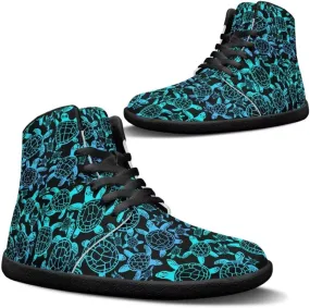 Barefoot Shoes Men Zero Drop Shoes Men Toe Shoes Anti Slip High-Top Zero Drop Sole Hiking Sneakers