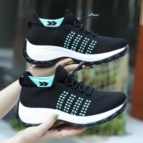 Comfortable Women's Shoes, Comfortwear Ortho Stretch Cushion Shoes, Sports Walking Shoes, Plus Size