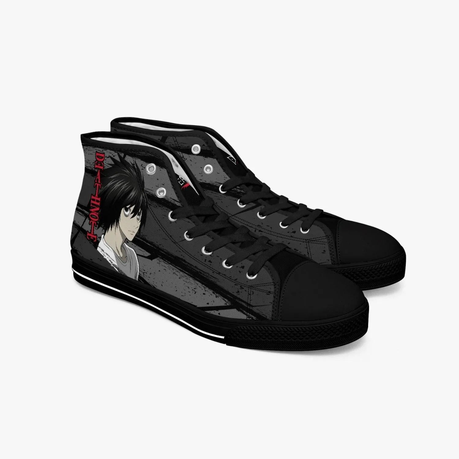 Death Note 'L' A-Star Mid Anime Shoes