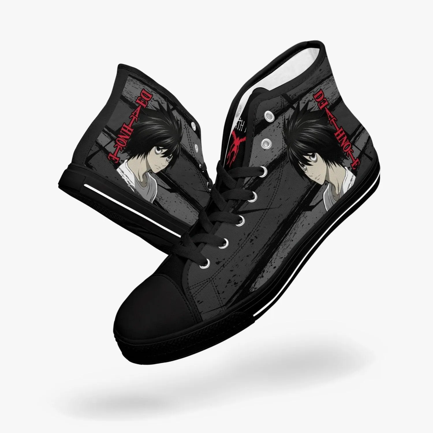 Death Note 'L' A-Star Mid Anime Shoes