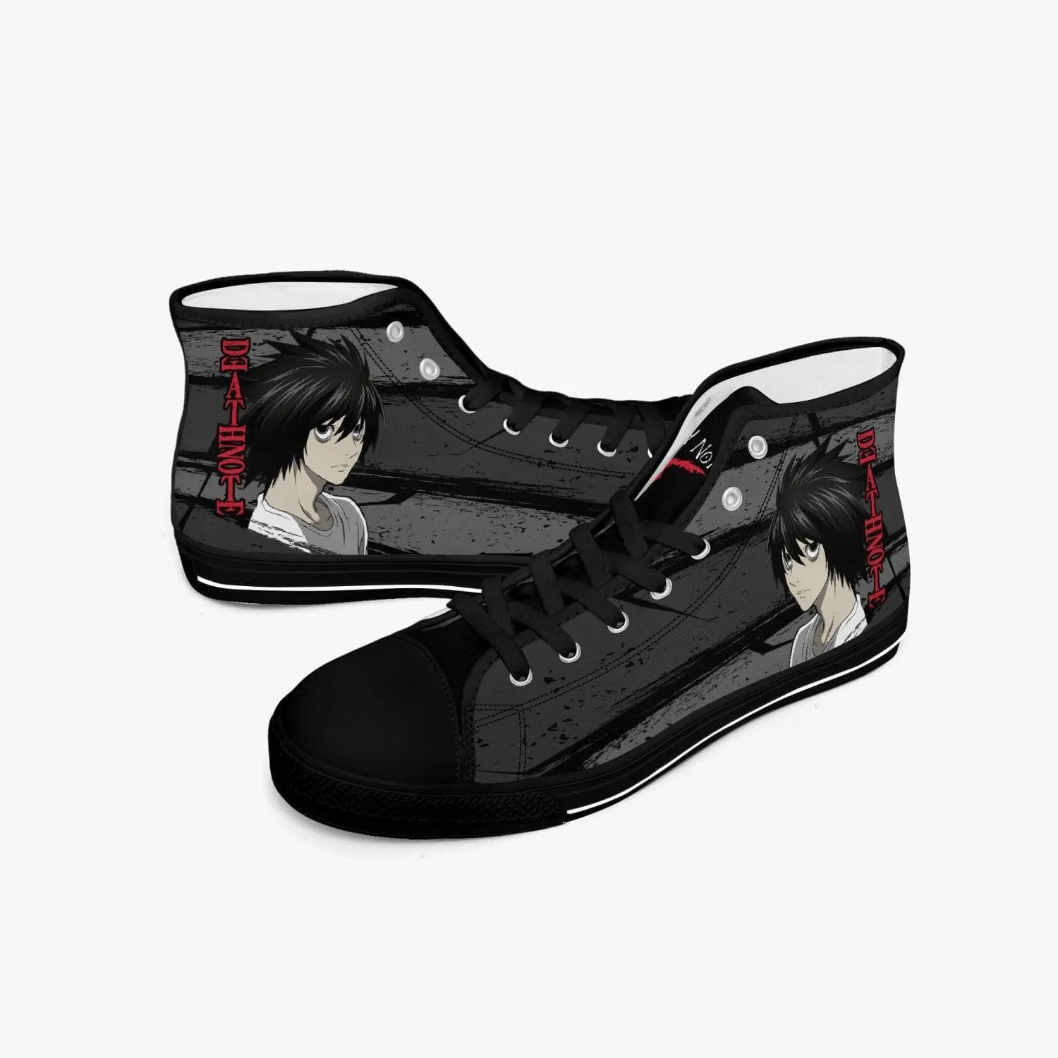 Death Note 'L' A-Star Mid Anime Shoes