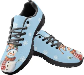 FKELYI Women Shoes Christmas Tennis Sneakers Athletic Sports Road Running Shoes Walking Flats