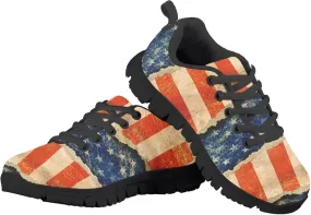 GIFTPUZZ Kids Road Running Shoes Lightweight Athletic Tennis Sports Walking Breathable Shoes Fitness