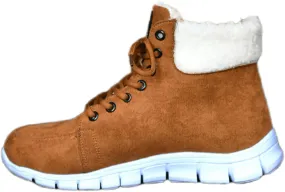 Ladmiple Boots For Women 2024 Ankle Booties Snow Boots Warm Comfortable Slip On Outdoor Fur Lined Lining Walking Winter Shoes
