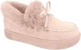 Ladmiple Snow Boots For Women Wide Faux Fur Lined Warm Ankle Booties Comfort Slip On Outdoor Thickening Walking Winter Shoes