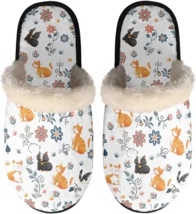 Slippers for Women Warm Soft Cozy Easy to Clean