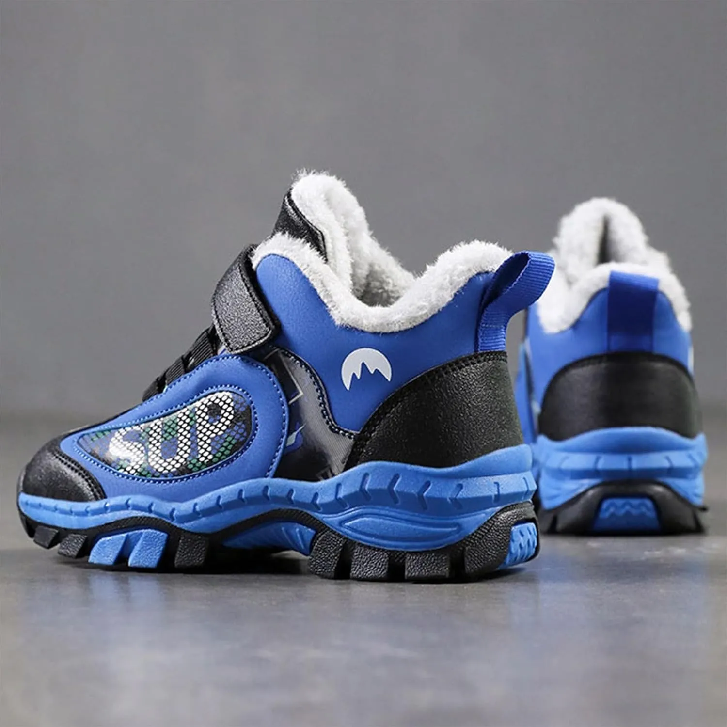 Wide Toe Box Warm Snow Boots Winter Warm Lined Non Slip Lightweight Boots Running Shoes Cold Weather Boots Men