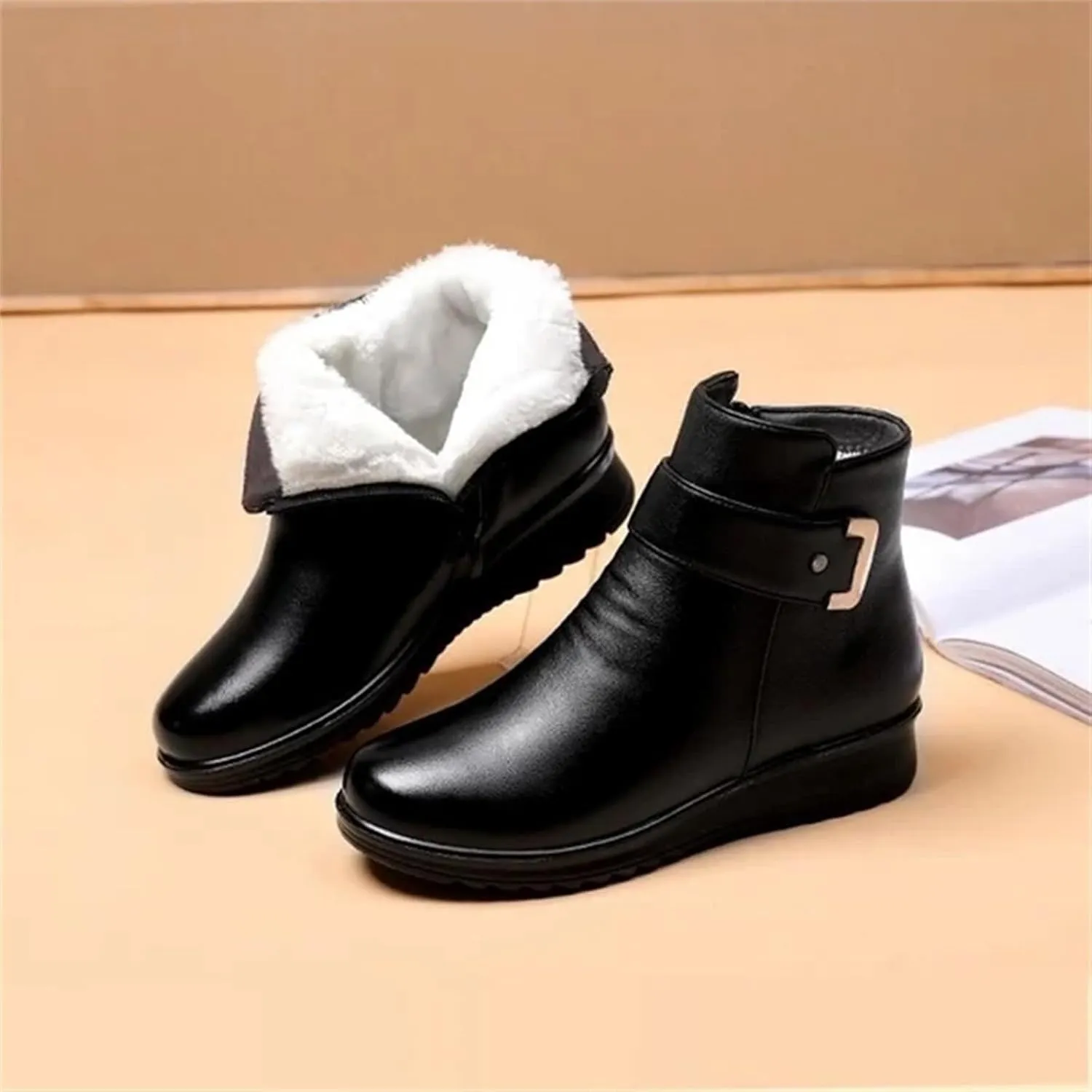 Womens Boots Winter Warm Adults Snow Boots Fall 2024 Womens Mens Snow Boots Winter Shoes Slip On Shoes Snow Women Running Shoes for Women Winter Booties Men