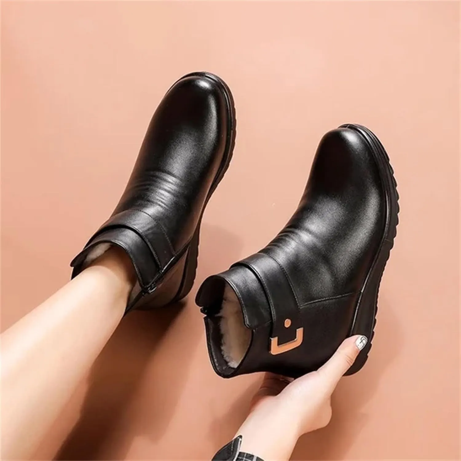 Womens Boots Winter Warm Adults Snow Boots Fall 2024 Womens Mens Snow Boots Winter Shoes Slip On Shoes Snow Women Running Shoes for Women Winter Booties Men