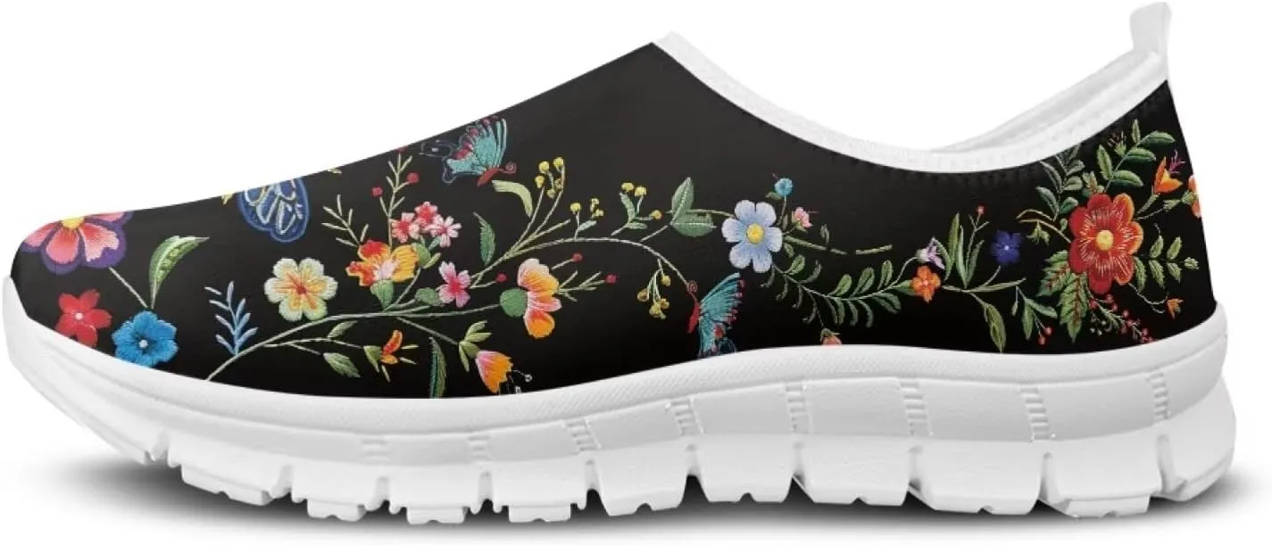Women's Hummingbird Casual Wide Toe Loafers Driving Shoes Comfort Hiking Barefoot Sneaker Flats