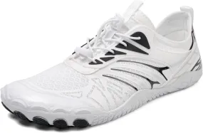 Womens Mens Hike Barefoot Shoes,Summer Gym Running Sports Shoes,Lightweight Wide Toe Box & Non-Slip Hiking Footwear,Outdoor Breathable Quick Dry Diving Surf Barefoot Footwear